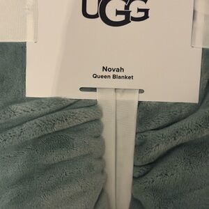 UGG Novah Queen Blanket Slate/ teal